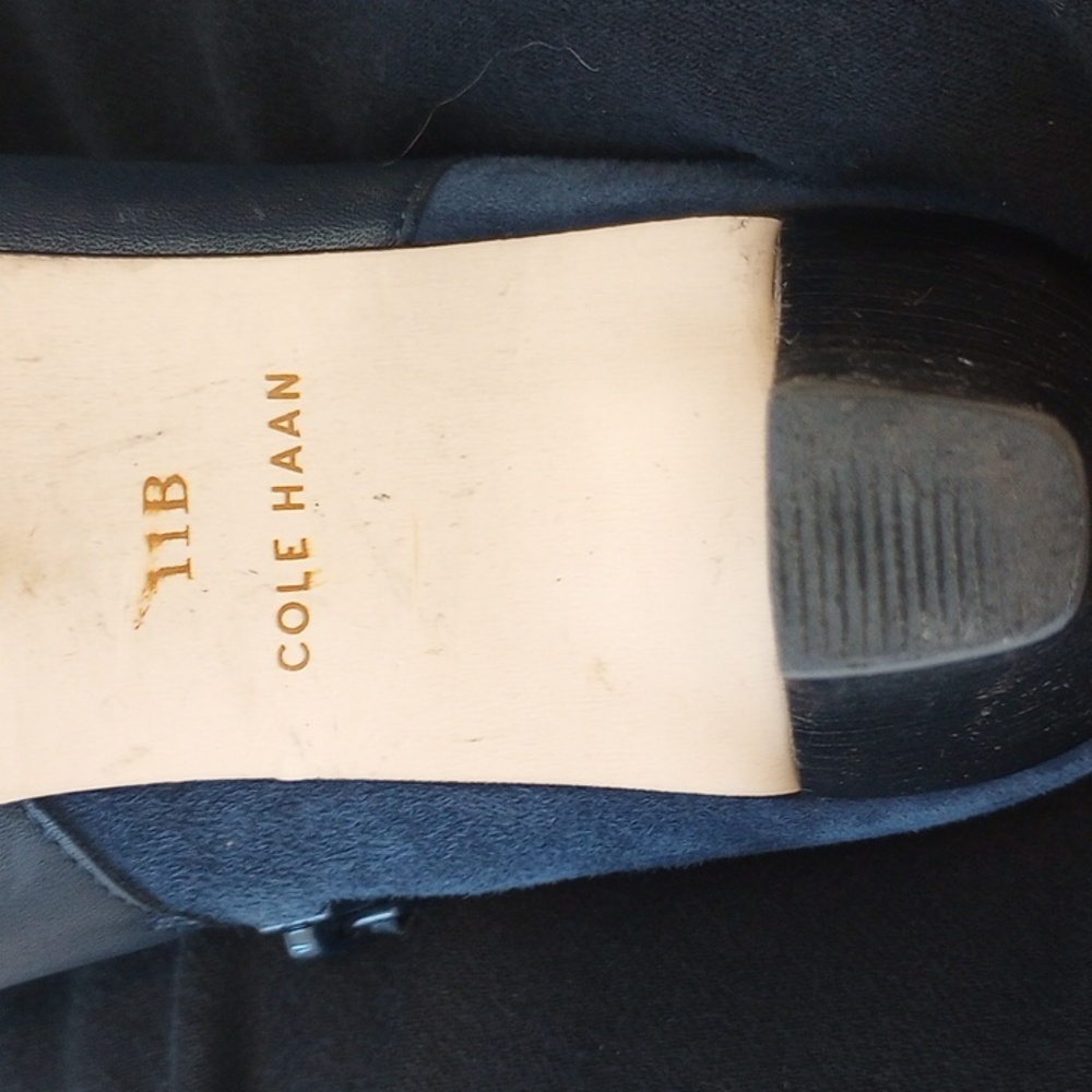 Cole Haan Leather And suede Ankle Boots - Picture 10 of 12